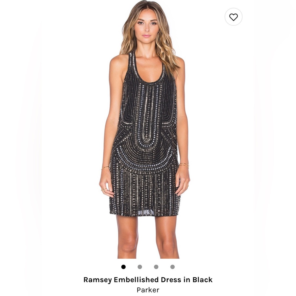 PARKER Ramsey Embellished Dress